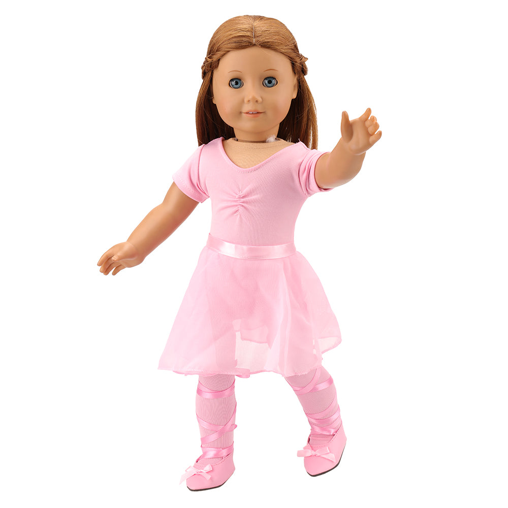 barwa 12-inch doll costume ballet ballet costume dance dress custume 4 PCS