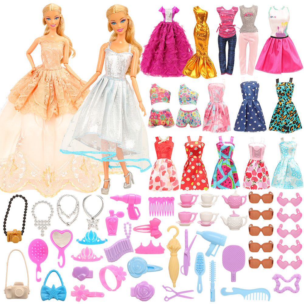 BARWA Fashion Wardrobe Wardrobe 107 Doll Accessories Christmas Gifts